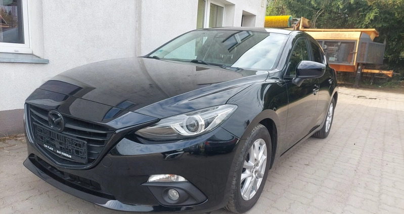 Mazda 3 cena 41999 przebieg: 133000, rok produkcji 2014 z Tuchola małe 352